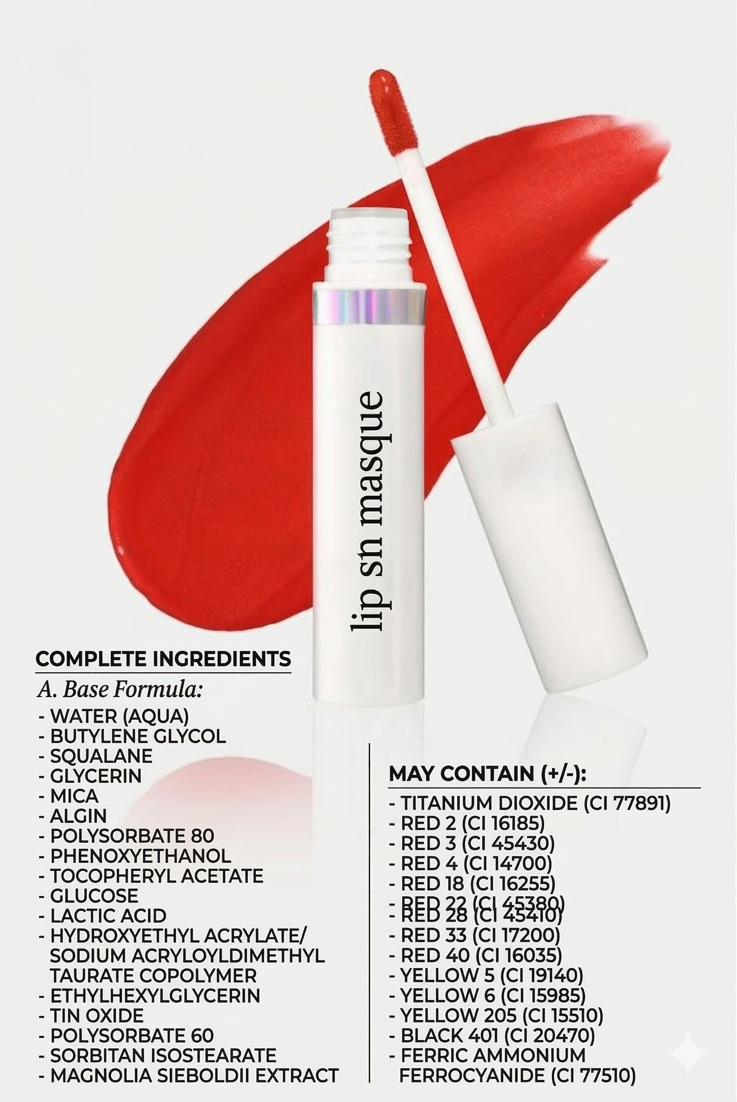 Elaria Lip Stain Masque